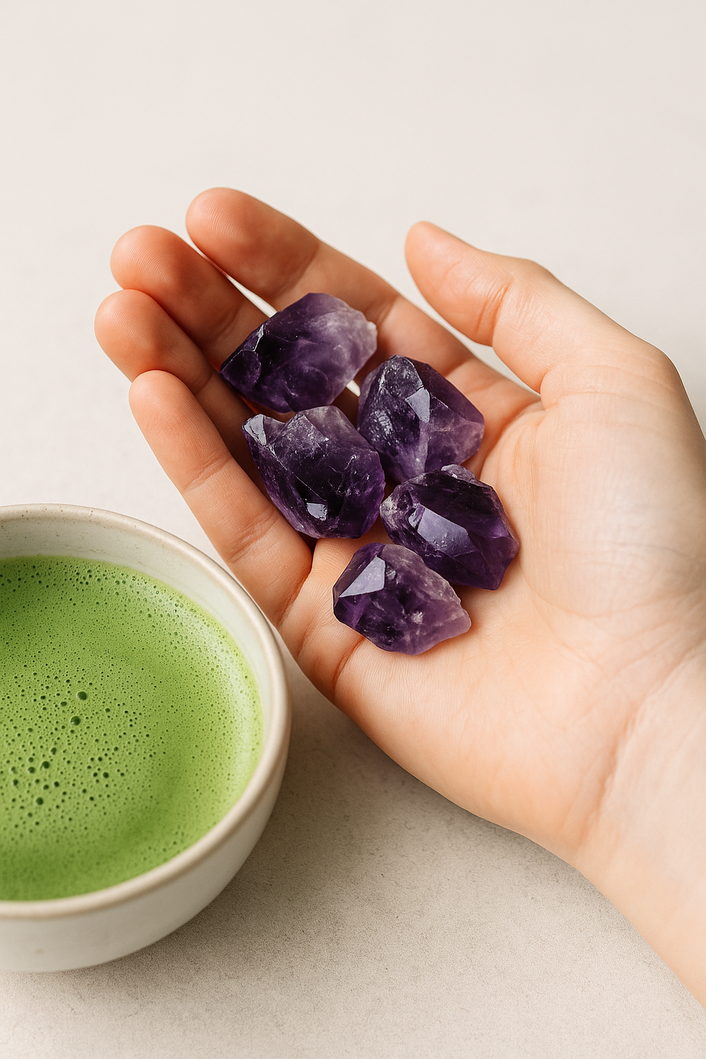 Améthyste  offerte Rituel  bien-être