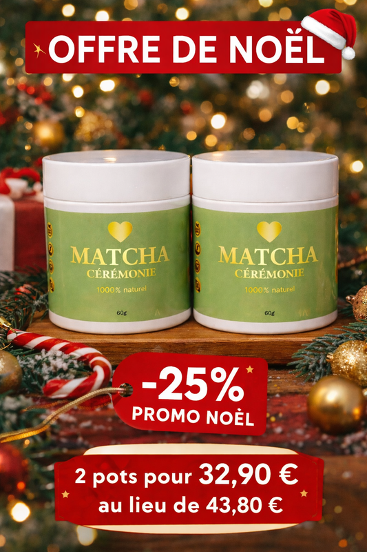 🎄 Offre Duo Noël – Matcha Cérémonie (2 x 60g)